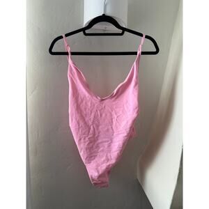 Top Shop Pink One Piece Pamela Swimsuit 10